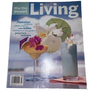 Martha Stewart Living Magazine July/August 1995